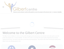 Tablet Screenshot of gilbertcentre.com